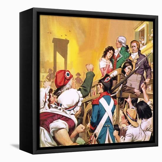 Paris at the Time of the French Revolution-Mcbride-Framed Premier Image Canvas