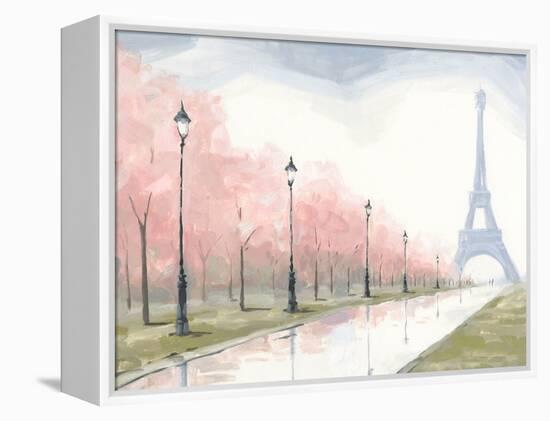 Paris au Printemps I-Jacob Green-Framed Stretched Canvas