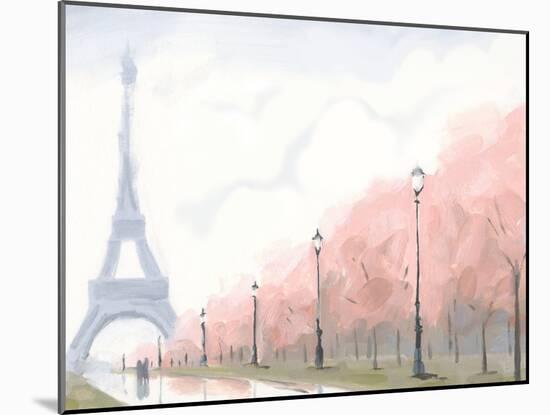 Paris au Printemps II-Jacob Green-Mounted Art Print