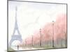 Paris au Printemps II-Jacob Green-Mounted Art Print