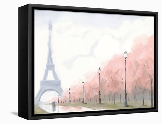 Paris au Printemps II-Jacob Green-Framed Stretched Canvas