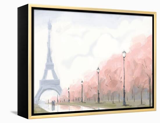 Paris au Printemps II-Jacob Green-Framed Stretched Canvas