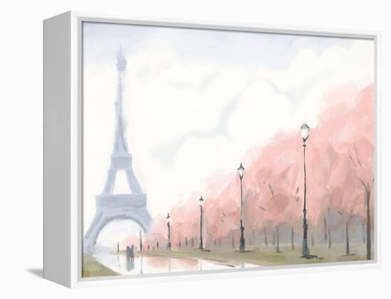 Paris au Printemps II-Jacob Green-Framed Stretched Canvas