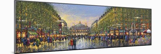 Paris Avenue de l'Opera-Guy Dessapt-Mounted Giclee Print