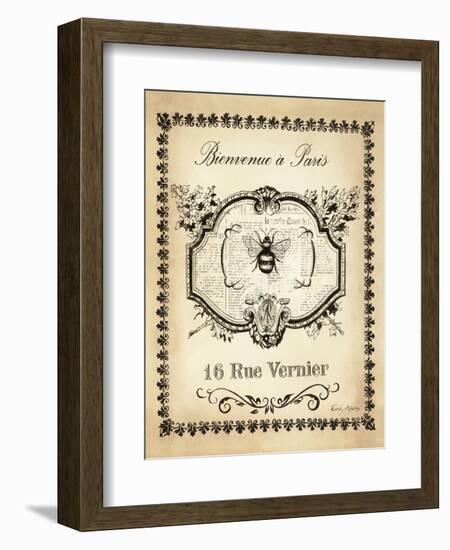 Paris Bees I-Emily Adams-Framed Art Print