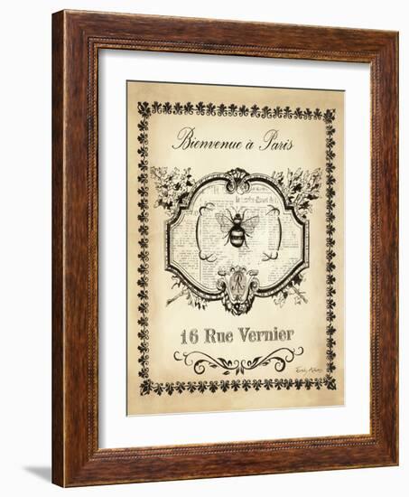 Paris Bees I-Emily Adams-Framed Art Print