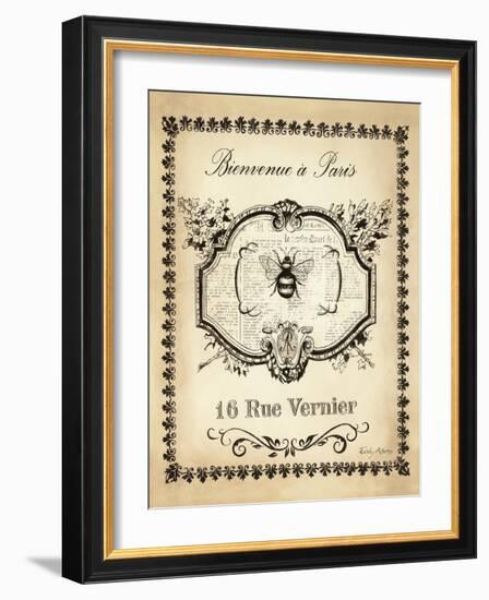 Paris Bees I-Emily Adams-Framed Art Print