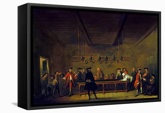 Paris: Billiards, 1725-Jean-Baptiste Simeon Chardin-Framed Premier Image Canvas