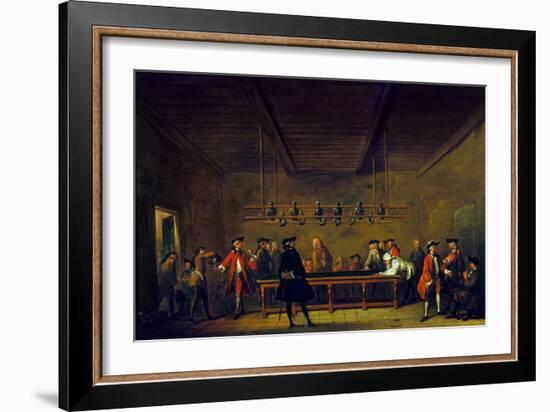 Paris: Billiards, 1725-Jean-Baptiste Simeon Chardin-Framed Giclee Print