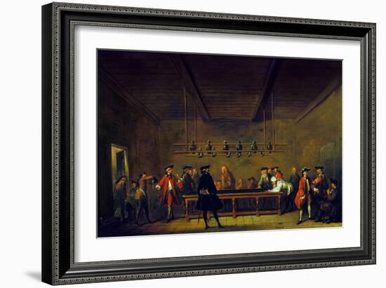 Paris: Billiards, 1725-Jean-Baptiste Simeon Chardin-Framed Giclee Print