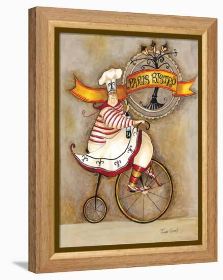 Paris Bistro I-Jennifer Garant-Framed Premier Image Canvas