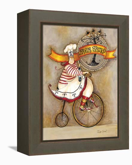 Paris Bistro I-Jennifer Garant-Framed Premier Image Canvas