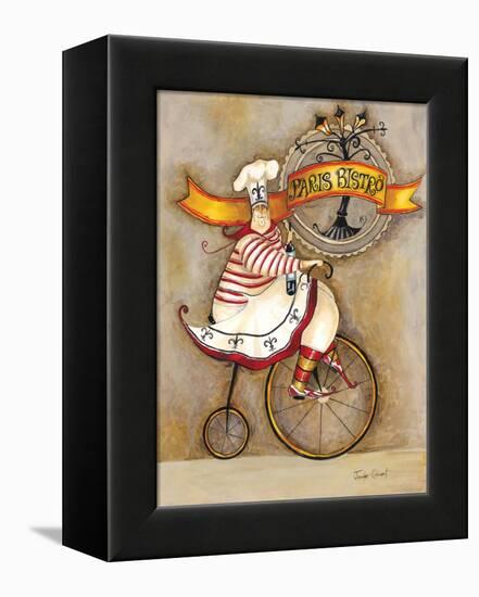 Paris Bistro I-Jennifer Garant-Framed Premier Image Canvas