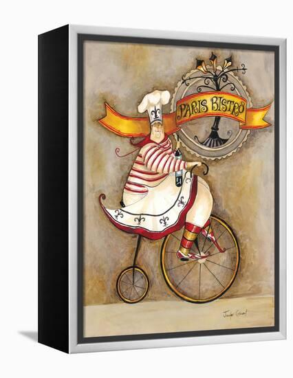 Paris Bistro I-Jennifer Garant-Framed Premier Image Canvas