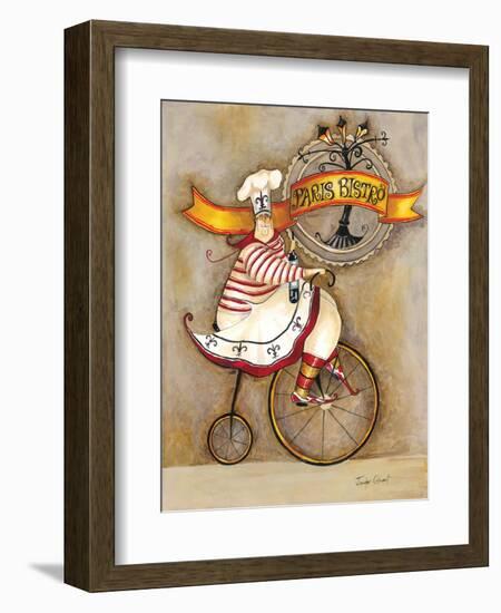 Paris Bistro I-Jennifer Garant-Framed Giclee Print