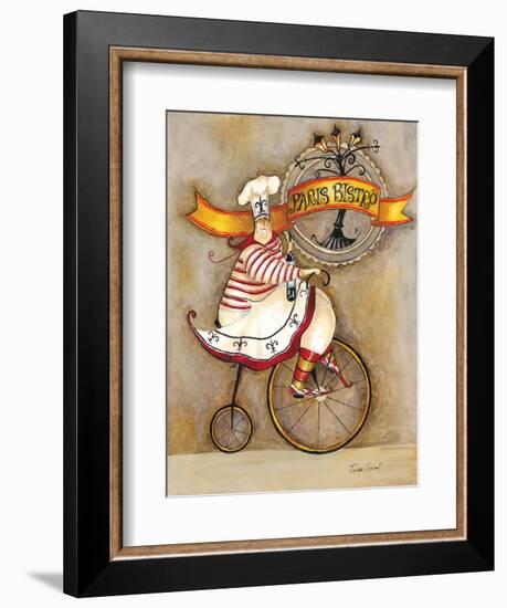 Paris Bistro I-Jennifer Garant-Framed Giclee Print