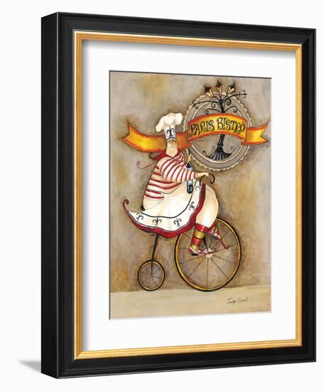 Paris Bistro I-Jennifer Garant-Framed Giclee Print