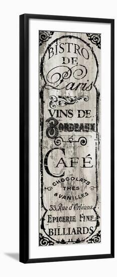 Paris Bistro I-Color Bakery-Framed Giclee Print