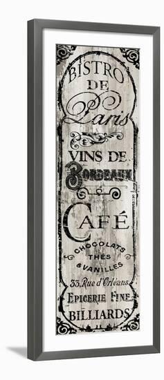 Paris Bistro I-Color Bakery-Framed Giclee Print