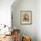 Paris Bistro II-Jennifer Garant-Framed Giclee Print displayed on a wall