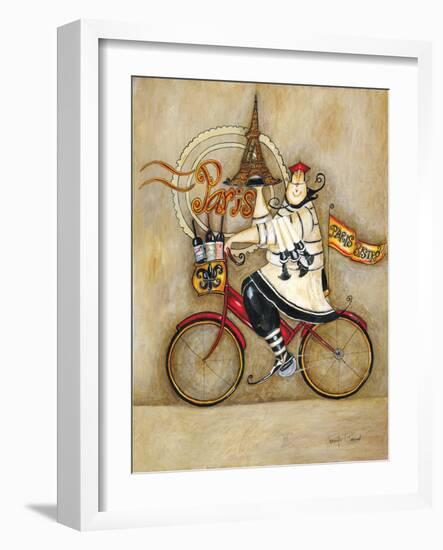 Paris Bistro II-Jennifer Garant-Framed Giclee Print