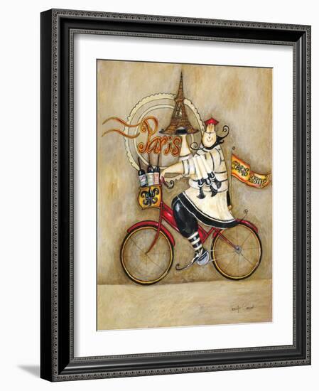 Paris Bistro II-Jennifer Garant-Framed Giclee Print