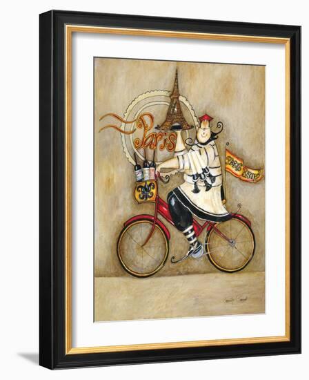 Paris Bistro II-Jennifer Garant-Framed Giclee Print