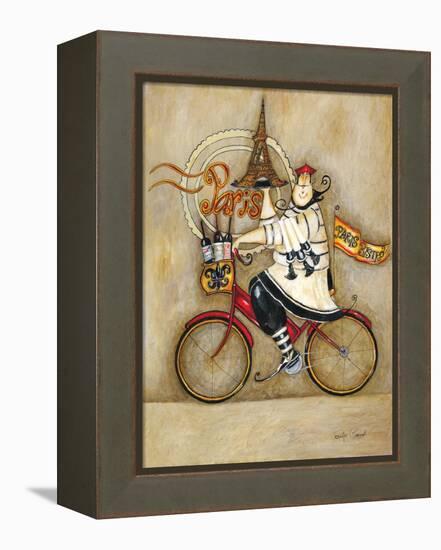 Paris Bistro II-Jennifer Garant-Framed Premier Image Canvas