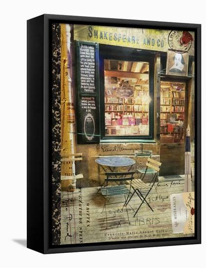 Paris Bistro II-Sandy Lloyd-Framed Stretched Canvas