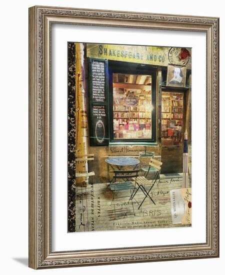Paris Bistro II-Sandy Lloyd-Framed Art Print