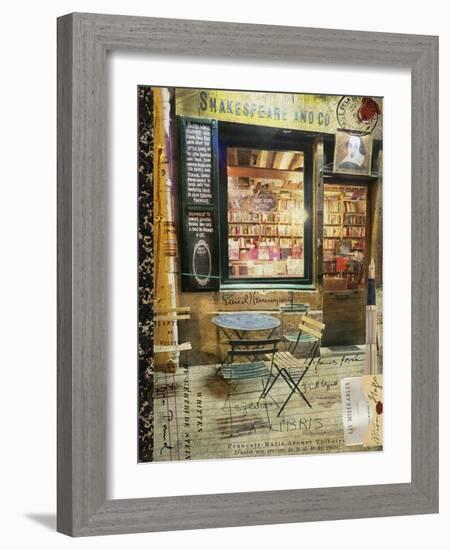 Paris Bistro II-Sandy Lloyd-Framed Art Print