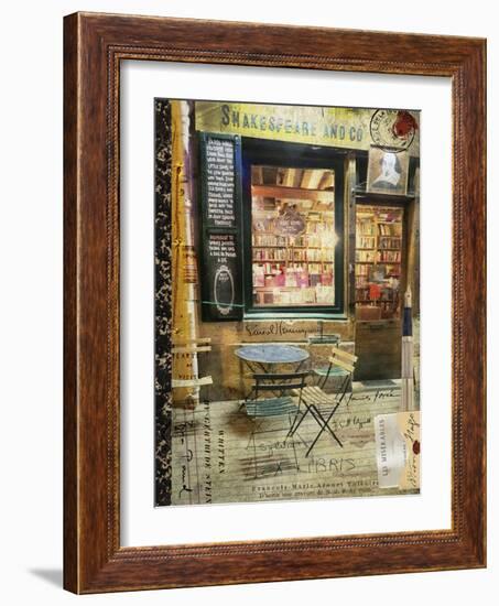 Paris Bistro II-Sandy Lloyd-Framed Art Print