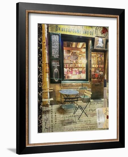 Paris Bistro II-Sandy Lloyd-Framed Art Print