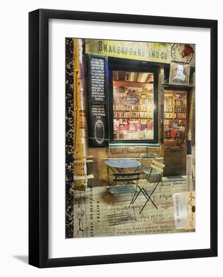 Paris Bistro II-Sandy Lloyd-Framed Art Print