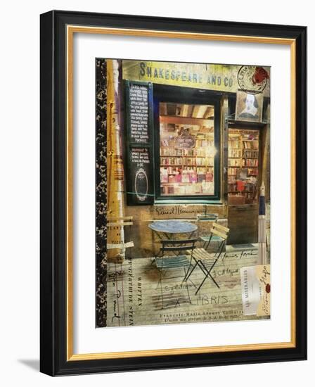 Paris Bistro II-Sandy Lloyd-Framed Art Print