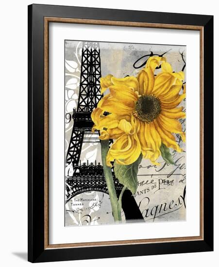 Paris Blanc-Color Bakery-Framed Giclee Print