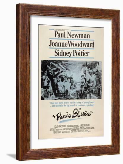 Paris Blues, 1961-null-Framed Premium Giclee Print