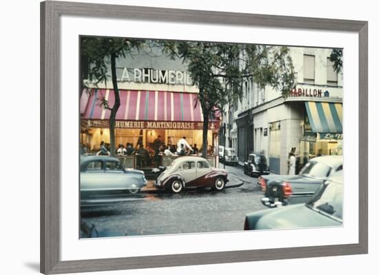 Paris, Boulevard Saint-Germain-Peter Cornelius-Framed Giclee Print