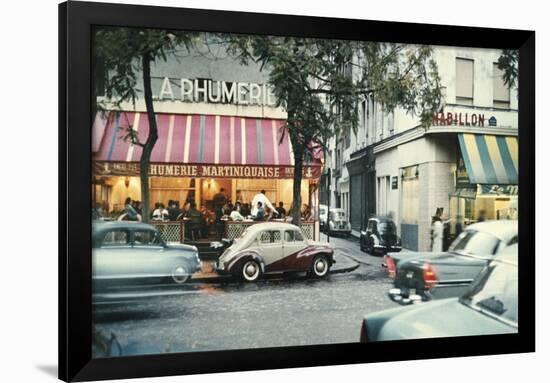 Paris, Boulevard Saint-Germain-Peter Cornelius-Framed Giclee Print