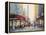 Paris Boulevard-Brent Heighton-Framed Stretched Canvas