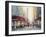 Paris Boulevard-Brent Heighton-Framed Art Print