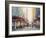 Paris Boulevard-Brent Heighton-Framed Art Print