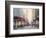 Paris Boulevard-Brent Heighton-Framed Art Print