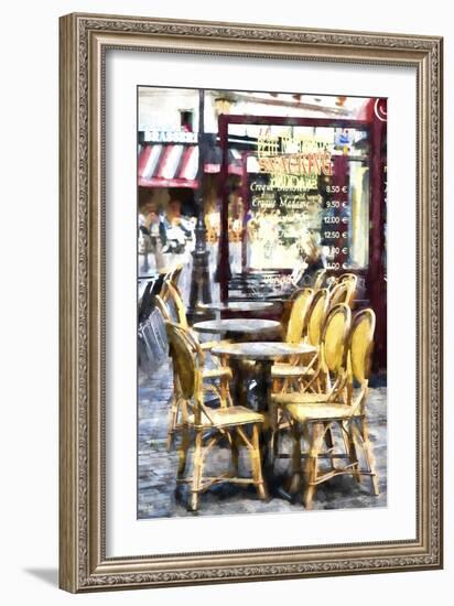 Paris Brasserie-Philippe Hugonnard-Framed Giclee Print