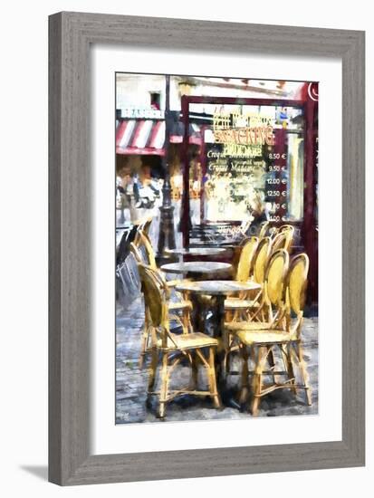 Paris Brasserie-Philippe Hugonnard-Framed Giclee Print