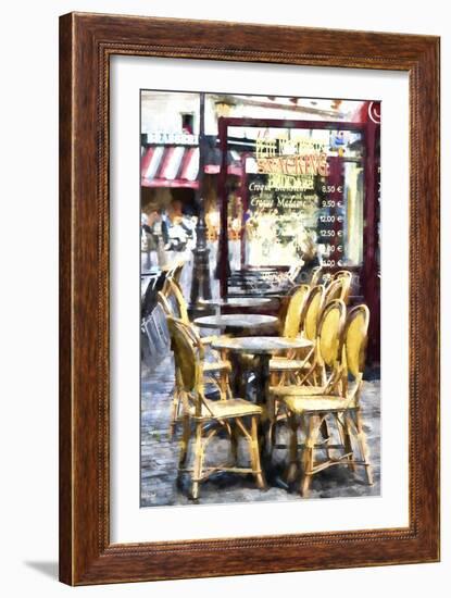 Paris Brasserie-Philippe Hugonnard-Framed Giclee Print