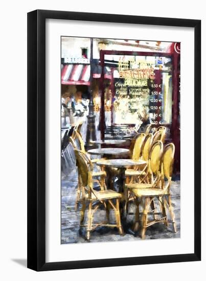 Paris Brasserie-Philippe Hugonnard-Framed Giclee Print