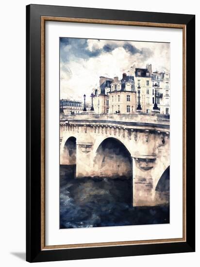 Paris Bridge II-Philippe Hugonnard-Framed Giclee Print