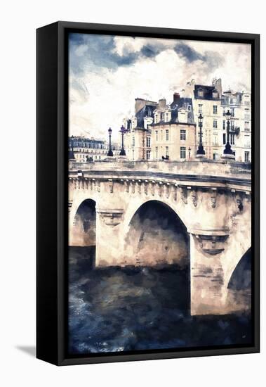 Paris Bridge II-Philippe Hugonnard-Framed Premier Image Canvas