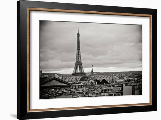 Paris BW II-Erin Berzel-Framed Photographic Print